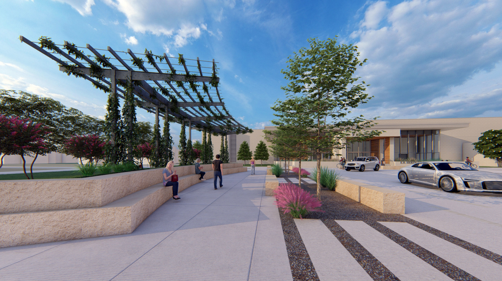 Pedestrian mall, grand entrance updates expected for the University Center